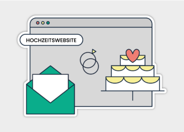 Hochzeitswebsite Titelbild