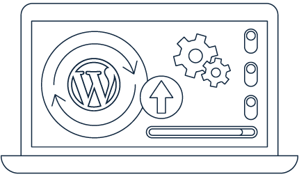 WordPress Hosting Update Feature